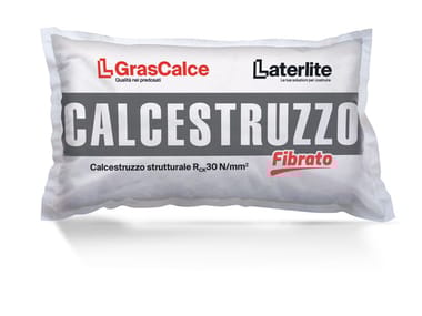 Laterlite, GRASCALCE CALCESTRUZZO FIBRATO Calcestruzzo predosato fibrato per impiego strutturale
