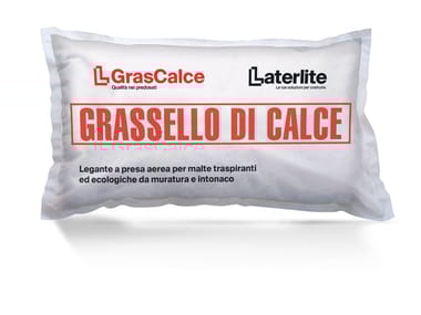 Laterlite, GRASCALCE GRASSELLO DI CALCE Legante a presa aerea per malte traspiranti ed ecologiche