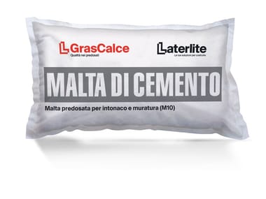 Laterlite, GRASCALCE MALTA DI CEMENTO Malta di cemento predosata