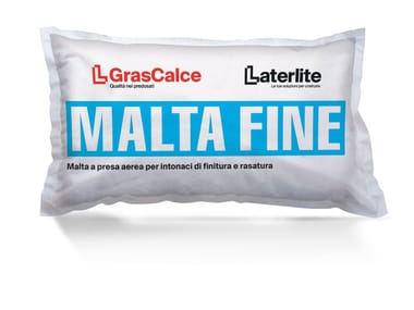 Laterlite, GRASCALCE MALTA FINE Malta fine a presa aerea ecologica e traspirante