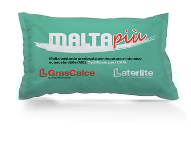 Laterlite, GRASCALCE MALTA PIÙ Malta bastarda ecosostenibile predosata
