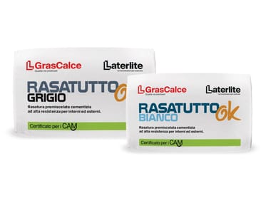 Laterlite, GRASCALCE RASATUTTO OK Rasante premiscelata cementizia ad alta resistenza