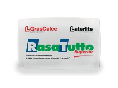 Laterlite, GRASCALCE RASATUTTO SUPERIOR Collante-rasante universale a base cemento