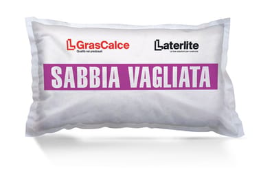 Laterlite, GRASCALCE SABBIA VAGLIATA Sabbia silicea vagliata