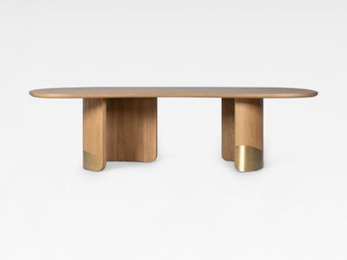 Wood veneer dining table ARMONA Greenapple