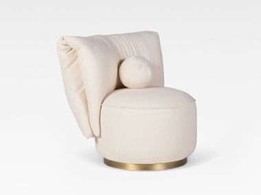 Butaca giratorio de alpaca BOLOTA Greenapple