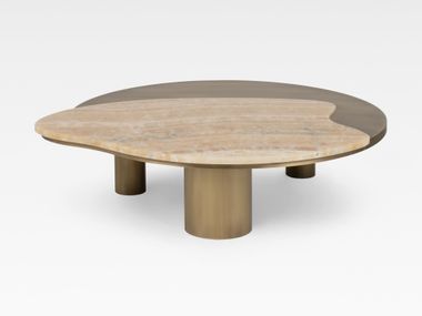Low stone coffee table BORDEIRA Greenapple