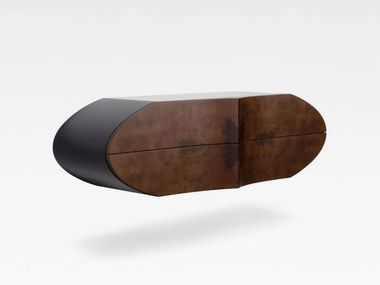 Aparador suspendido de roble BEANS Greenapple