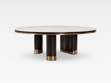 Round marble dining table GILBOA Greenapple