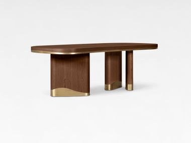 Wooden living room table SISTELO Greenapple