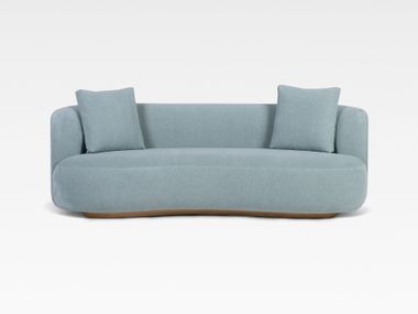 Upholstered fabric garden sofa TWINS Greenapple
