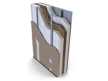 Advanced solution for thermal and acoustic insulation and infill systems AC PANEL Greenwalls