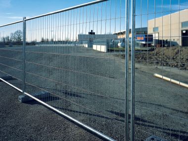 Temporärer und mobiler Baustellenzaun MOBITEC Gruppo CAVATORTA