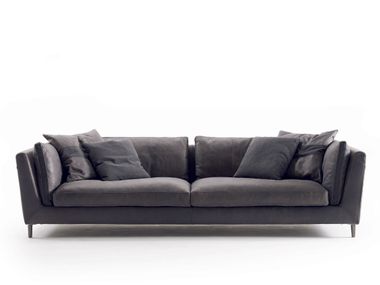 Leather sofa ALPHA Gruppo Fox