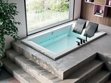 Einbau- Hydromassage-Badewanne Badewanne ERA/ERA PLUS Gruppo Geromin