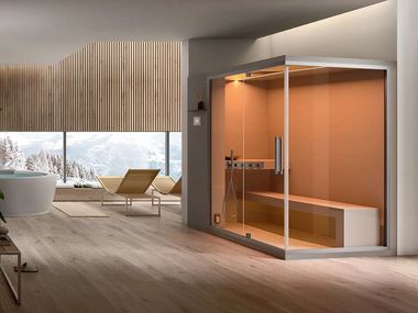 Gruppo Geromin, ETHOS G Sauna e spazio doccia con hammam