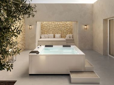Hydromassage square minipool WAVE GP Gruppo Treesse