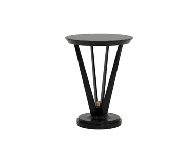 Mesa de centro redonda de madeira para sala de estar DD8505 Guerra Vanni