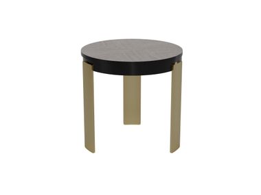 Mesa de centro redonda de madeira DD8507 Guerra Vanni