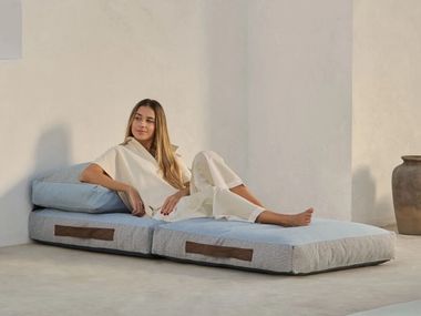 Olefin fiber garden bed TERRAFLEX NUBE HAPPERS STUDIO
