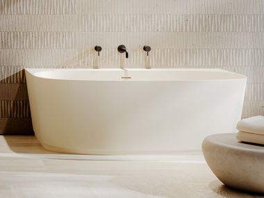Oval freestanding Solid Surface bathtub H-SOLID 03 HATRIA