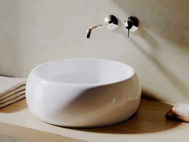 Countertop round washbasin TALEA HATRIA