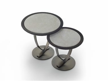 Round metal side table HAUSSMANN | Side table