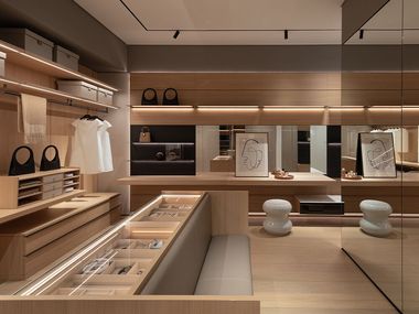 Walk-in wardrobe PARALLEL SYSTEM HC28 maison