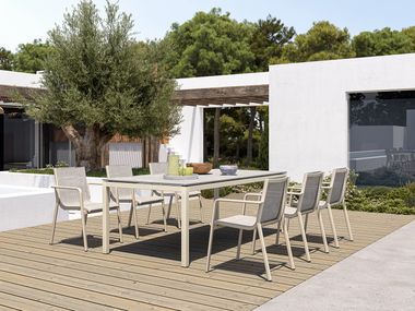 HEATHER Garden chair with syntetic fibre seat By VINEKO