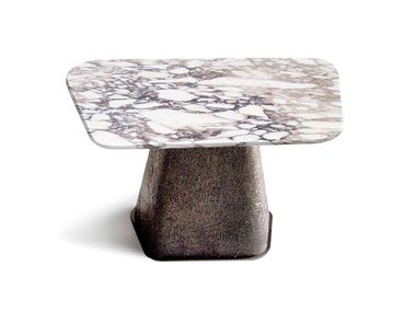 Low marble side table CHEOPE HESSENTIA