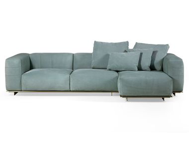 Modular leather sofa RUBIK HESSENTIA