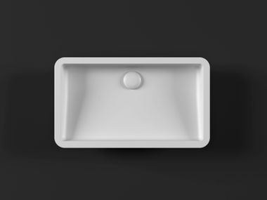 Rectangular undermount HIMACS washbasin RCB5530 HIMACS
