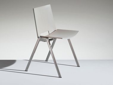 LAMM, HL³ Sedia impilabile in legno per sale d