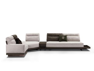 Sofá de canto 4 lugares modular de tecido NAUTICA HOTHING