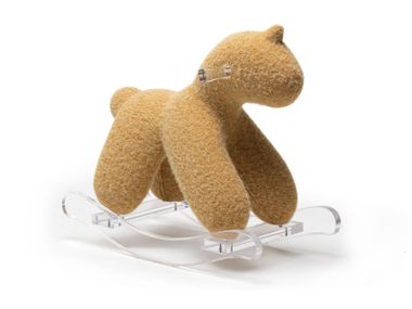 Cavallo a dondolo in tessuto TROJAN HOTHING