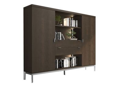 Libreria in legno con illuminazione CITY HURTADO