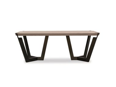 Fixed rectangular wooden table CORAL HURTADO