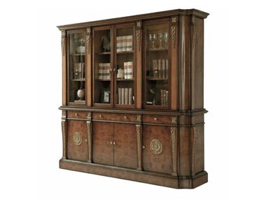 Wood and glass bookcase DALI HURTADO