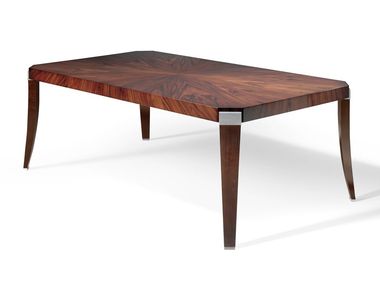 Extending rectangular wooden table EMERALD HURTADO