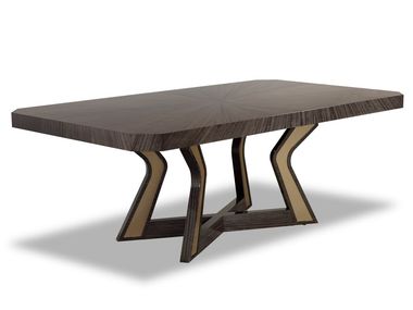 Extending rectangular wooden table EMERALD HURTADO