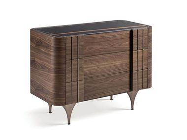 Comodino rettangolare in legno con cassetti LEGACY HURTADO