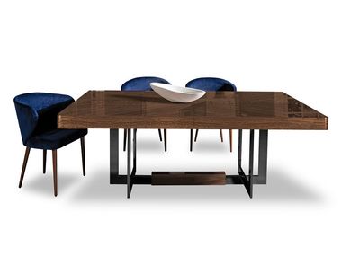 Rectangular extending wooden table SANTA BARBARA HURTADO