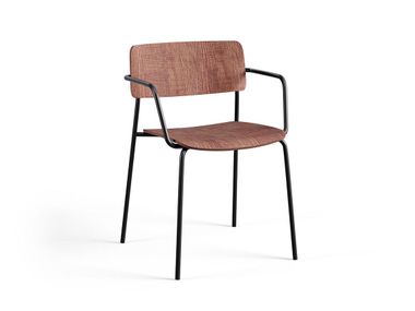 Silla de madera con brazos ESSENZA Harmony Group