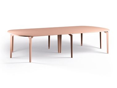 Mesa de reunião de aglomerado melamínico PARIS Harmony Group