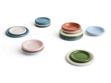 Tellerset aus Terrakotta BARRO PLATE Hay