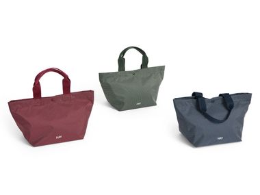 Recycled plastic bag GRID EVERYDAY BAG Hay