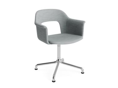 Sedia su trespolo imbottita in polipropilene con braccioli LAYOUT 254 Hay