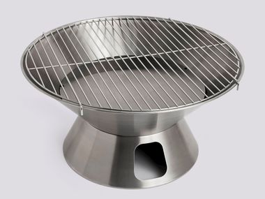 Stainless steel fire basket OUTDOOR MARKET FIREPIT Hay