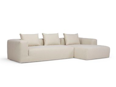 3-Sitzer Sofa aus Stoff für Wohnzimmer mit Récamiere MASSI+2 Hayche