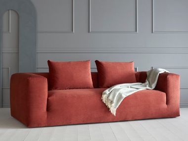 3 seater fabric sofa MASSI Hayche
